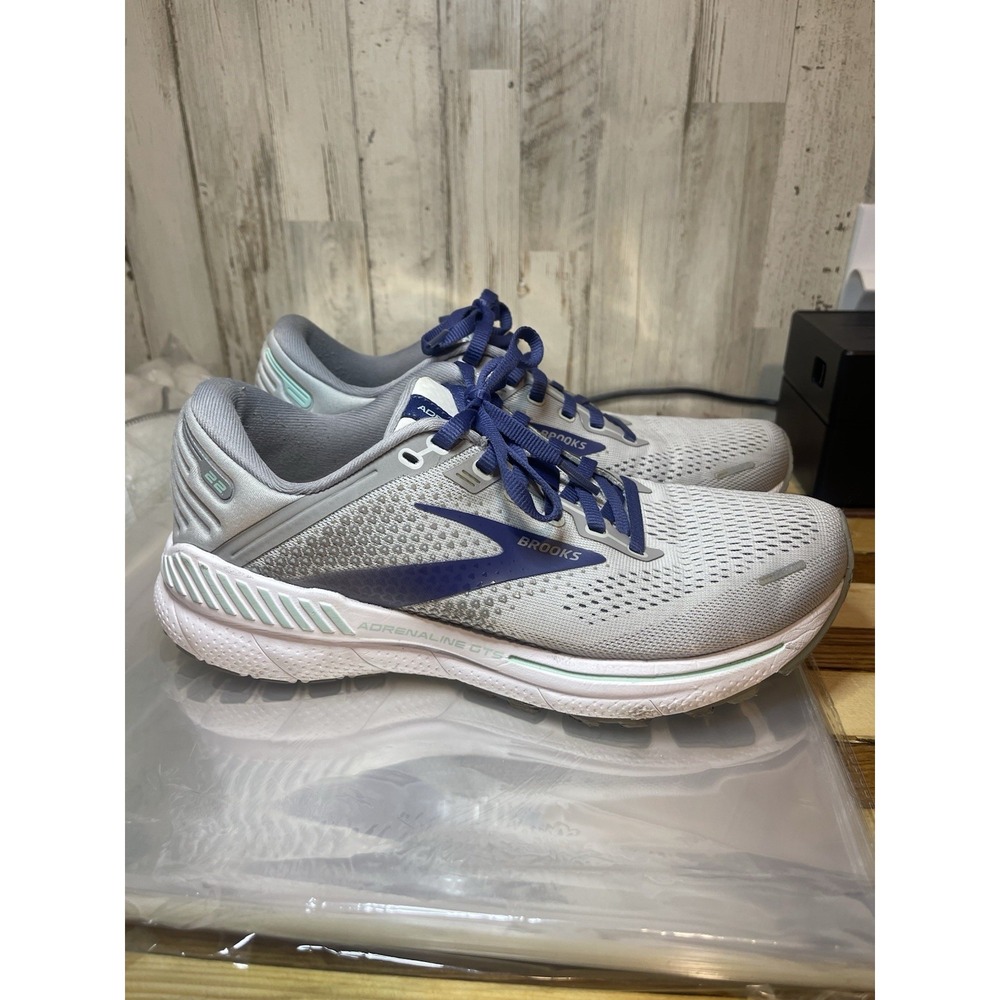 Size 8 - Brooks Adrenaline GTS 22 Gray - 1203531D045 Running Shoes, Purple - Picture 2 of 9